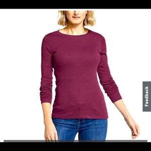Eddie Bauer long sleeve crew neck t-shirt